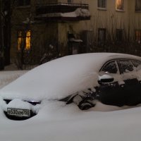 снегопад в подмосковье :: Артём 