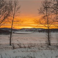 Пожар заката... :: Алексей Мезенцев