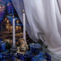 Рождественская ночь :: Людмила Павловна Крышковец