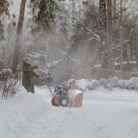 Снегоуборка :: юрий поляков