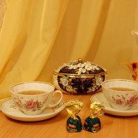 Приглашаю на чай :: Галина Нестратова