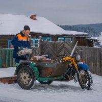 Житель деревни Ширяева. :: Павел Крутенко