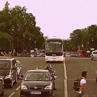 Париж с автобуса. :: Владимир Драгунский