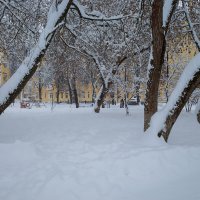 Зимняя улица города :: Александр Синдерёв