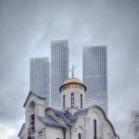 Храм преподобного Серафима Саровского на Краснопресненской набережной :: Andrey Lomakin