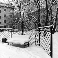 Московский зимний дворик. :: Василий Палий