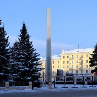 Чебоксары. Стела «Город трудовой доблести». :: Пётр Чернега