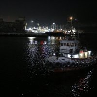 Буксир в зимнем порту :: Ольга 