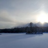 Зимний Царицынский пруд :: Alex Sash