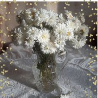 Букет из белых хризантем! :: Нина Андронова