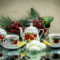 Чай вдвоём :: Людмила Павловна Крышковец