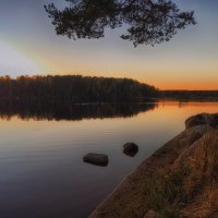 Разлив реки Чёрной. Вечерело. :: Лилия *