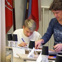 Рабочий момент секретариата :: Александр Рябчиков