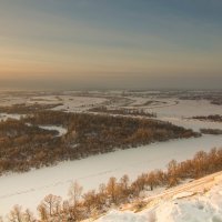 За рекой Чулым расположилось Сосновое озеро :: Владимир Кириченко