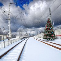 Зимняя фантазия... :: Юрий Яньков Зимняя фантазия... :: Юрий Яньков