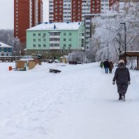 Зима в городе. :: Анатолий. Chesnavik.