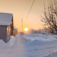 Морозное утро января :: Любовь Сахарова