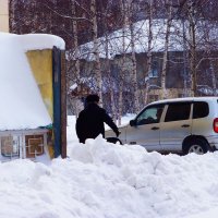 Из серии "Городские сугробы"! :: Владимир 