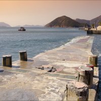 Старый причал (2), Гонконг. :: Валерий Готлиб Старый причал (2), Гонконг. :: Валерий Готлиб