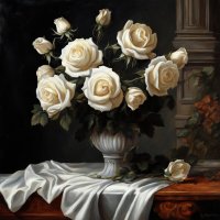 Белые розы :: Наталья ***