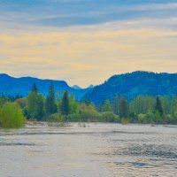 Куда уходит река. :: юрий Амосов