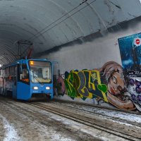 Трамвайный тоннель в Сыромятническом проезде :: Анастасия Смирнова