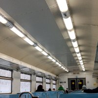 В электропоезде :: Юлия Денискина