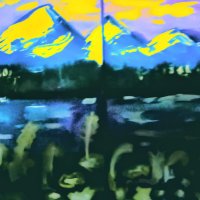 Ночные горы :: Андрей Хлопонин Ночные горы :: Андрей Хлопонин