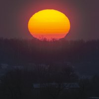 морозный восход :: Виталий Емельянов