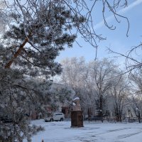 Караганда.Январь. :: Андрей Хлопонин Караганда.Январь. :: Андрей Хлопонин