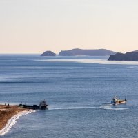 Очередь на остров Попова. :: Шурф Сьлядек 