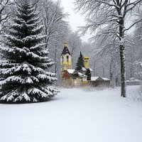 Зимняя фантазия... :: Юрий Яньков