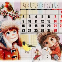 Февраль* :: Зинаида Бор 