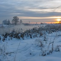 Февральским снежным утром :: Валерий Иванович