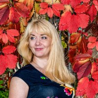 Портрет в осеннем интерьере... :: Anatoly Lunov Портрет в осеннем интерьере... :: Anatoly Lunov