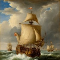 Судно в море :: Георгий Пичугин