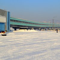 Метрополитен Новосибирска - метромост и станция Спортивная :: Татьяна Лютаева