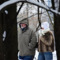 Зимняя прогулка. :: Наталья Вязигина