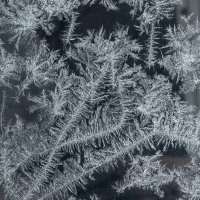 Мороз узором по стеклу рисует :: Римма Волченко Мороз узором по стеклу рисует :: Римма Волченко