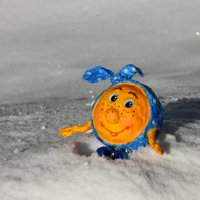 Мои поделки из ваты. Колобок. :: Наташа *****