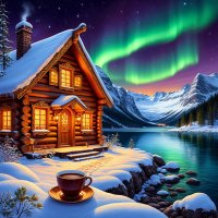 северное сияние. :: Mila 