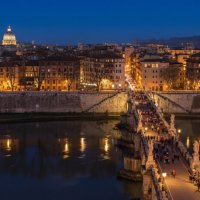 Мост Святого Ангела (Ponte Sant'Angelo) :: Valentin Bondarenko
