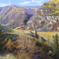 Горные ландшафты ( а внизу Чуя ) :: елена беликова