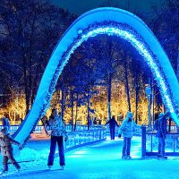 На катке в ЦПКиО им.Горького :: Елена 