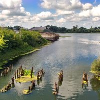 Устье реки ПарЫ :: Валерий Судачок