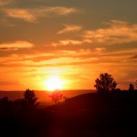 Пылающий закат. :: nadyasilyuk Вознюк
