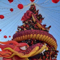 Китайский Новый год на Манежной площади :: <<< Наташа >>>