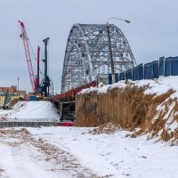 Строительство нового моста на рогачёвке. :: Анатолий. Chesnavik.