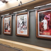 В тематическом вагоне московского метро :: Irene Irene