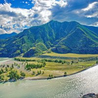 КАТУНЬ. По Алтаю 95. :: Виталий Половинко